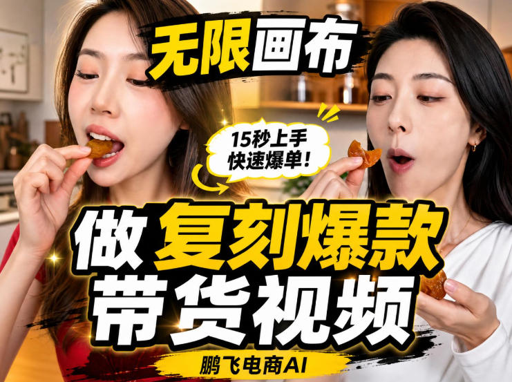 无限画布实操教程，搭一个炸裂级黑科技工作流——一键复刻爆款带货视频-179创客网