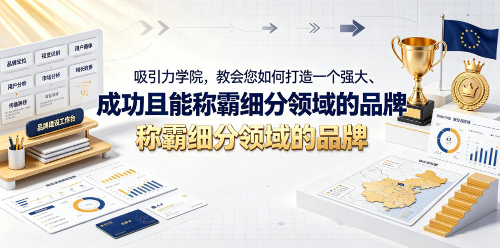吸引力学院，教会您如何打造一个强大、成功且能称霸细分领域的品牌！【原创双语字幕】-179创客网