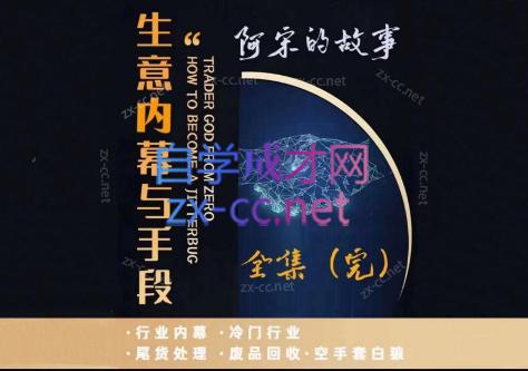 阿宋的故事·生意内幕与手段-179创客网