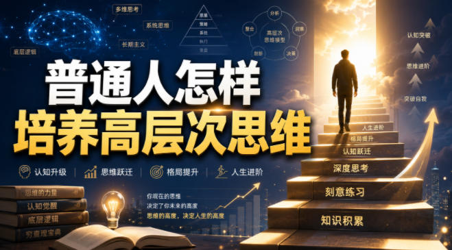 付费文章：普通人怎样培养高层次思维-179创客网