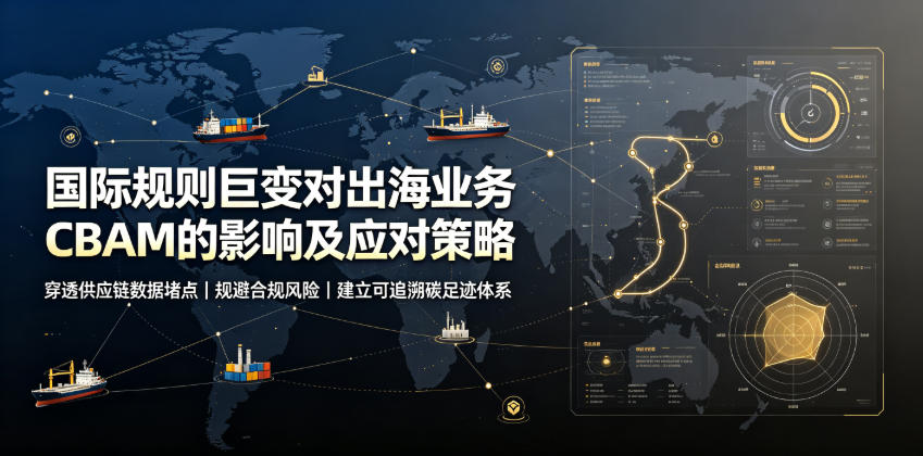 国际规则巨变对出海业务CBAM的影响及应对策略，帮助企业穿透供应链数据堵点，规避合规风险-179创客网