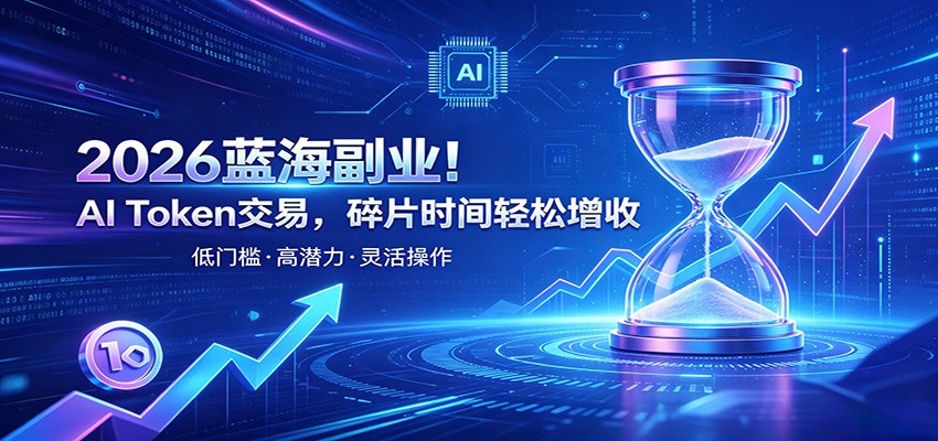 AI Token算力赛道！普通人可入局的数字副业，零门槛快速起步-179创客网