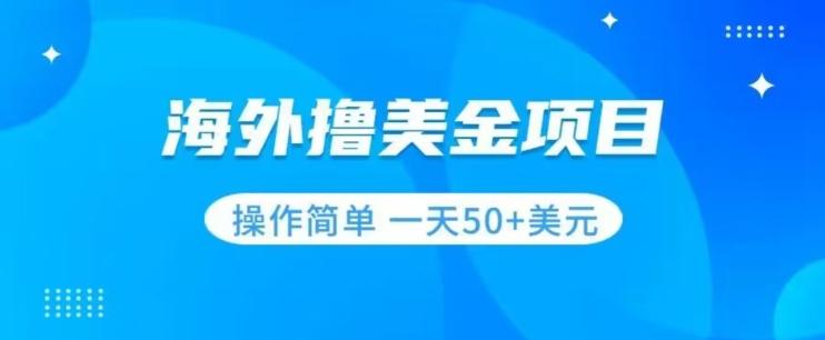 撸美金项目无门槛操作简单小白一天50+美刀-179创客网