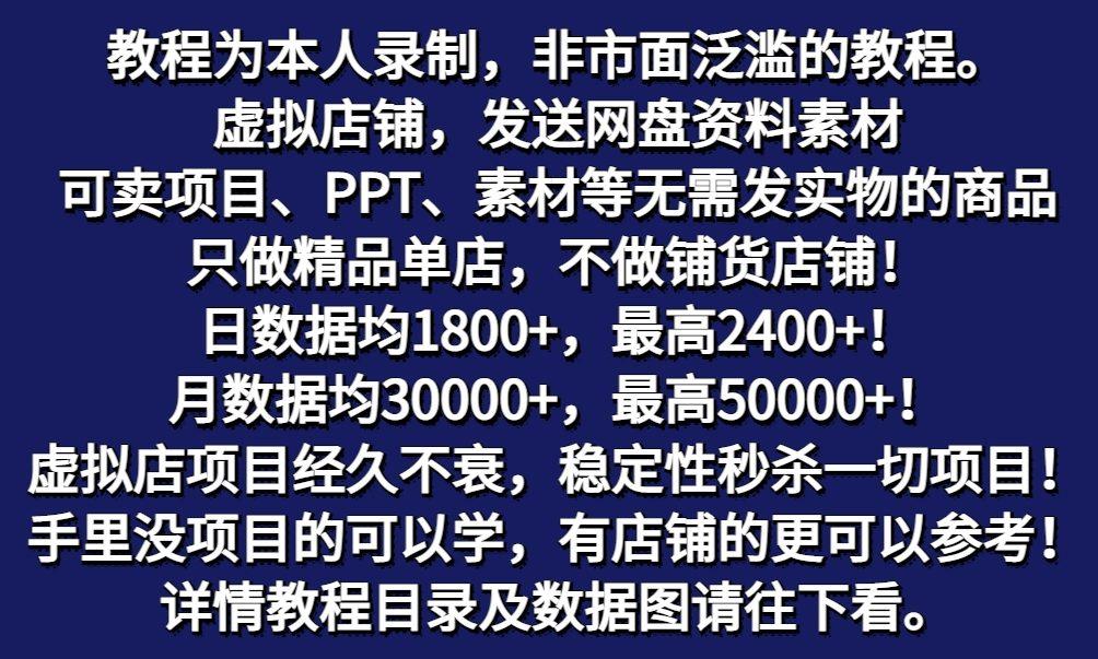 图片[2]-拼多多虚拟电商训练营月入50000+你也行，暴利稳定长久，副业首选-179创客网