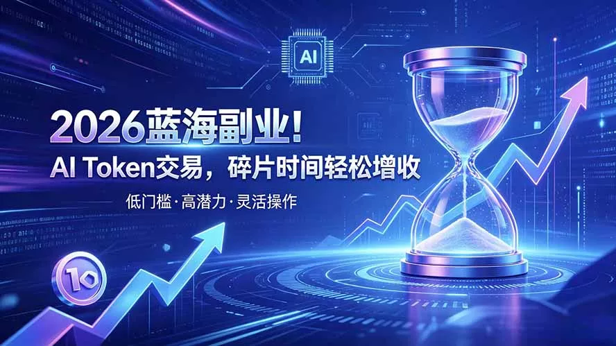 AI Token算力赛道！普通人可入局的数字副业-179创客网