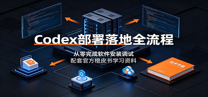 Codex部署落地全流程：从零完成软件安装调试，配套官方橙皮书学习资料-179创客网