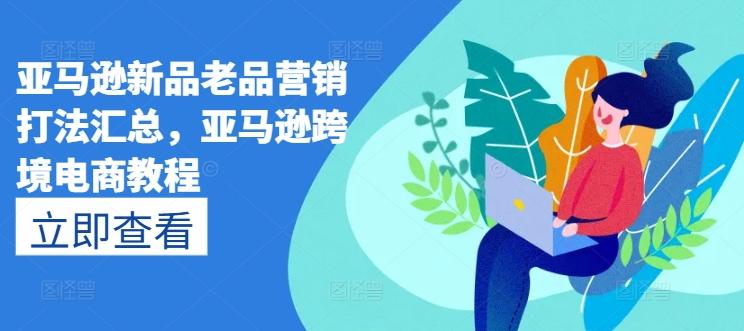 亚马逊新品老品营销打法汇总，亚马逊跨境电商教程-网创资源