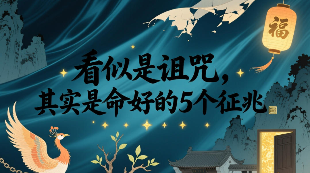 付费文章：看似是诅咒，其实是命好的5个征兆-179创客网