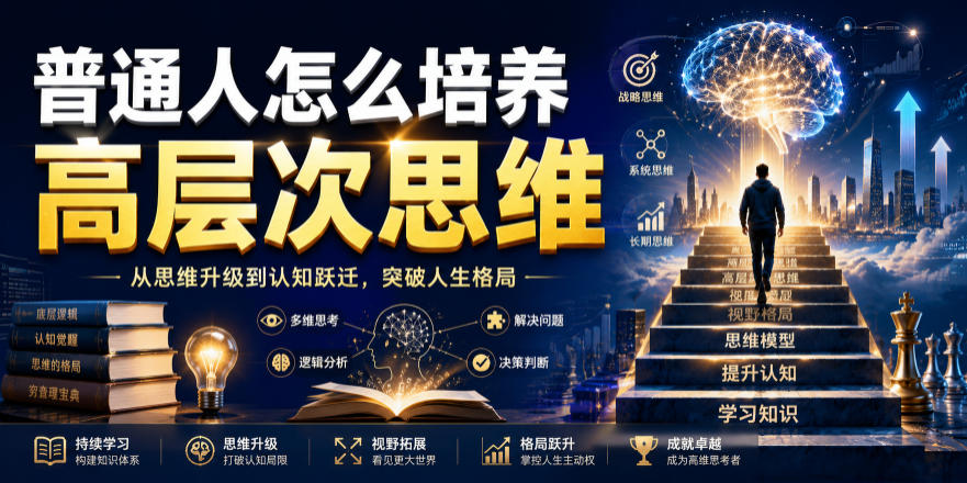 公众号付费文章：普通人怎么培养高层次思维-179创客网