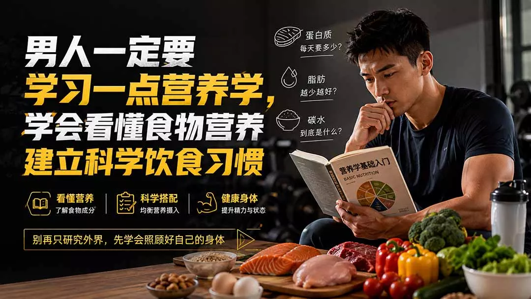 付费文章：男人一定要学习一点营养学，学会看懂食物营养建立科学饮食习惯-179创客网