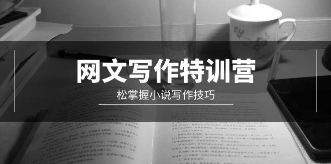 (9514期)网文-写作特训营，松掌握小说写作技巧(20节视频课)-179创客网