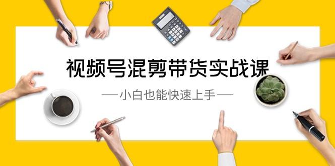 视频号混剪带货实战课，小白也能快速上手（10节课）-179创客网