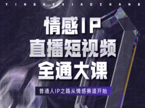 情感IP直播短视频全通大课，普通人IP之路从情感赛道开始-网创资源