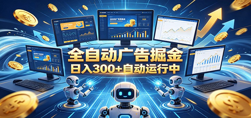 自动广告G机，日入300+，正规平台，广告浏览获益，时间自由，适合各类人群日常增收-179创客网
