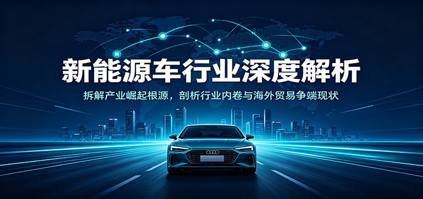 新能源车行业深度解析：拆解产业崛起根源，剖析行业内卷与海外贸易争端现状-179创客网