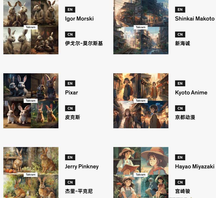 图片[1]-Midjourney辞典AIGC中英双语图文辞典+提示关键词Prompt大全-179创客网