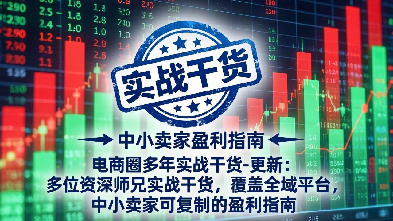 （18231期）电商圈多年实战干货-更新4月27：多位资深师兄实战干货/覆盖全域平台，中小卖家可复制的盈利指南-179创客网