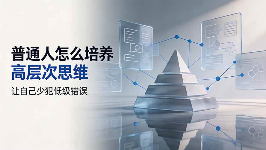 （19637期）付费文章：普通人怎么培养高层次思维，让自己少犯低级错误-179创客网