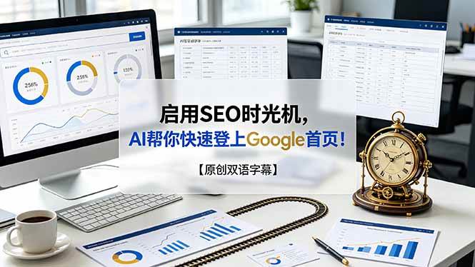 （19162期）启用SEO时光机，AI帮你快速登上Google首页！【原创双语字幕】-179创客网