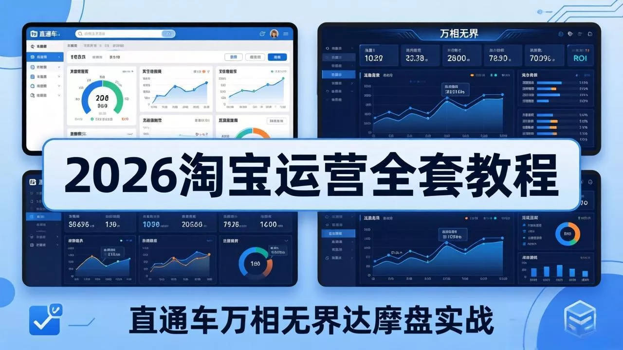 2026淘宝运营全套教程(更新7月-179创客网