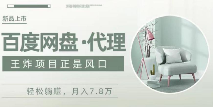 度盘代理，月入7w保姆级全方位教程-179创客网