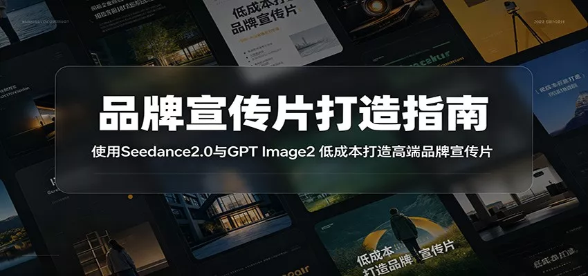 品牌宣传片打造指南：使用Seedance2.0与GPT Image2 低成本打造高端品牌宣传片-179创客网