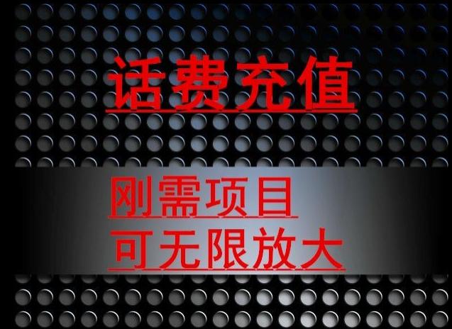 最新蓝海项目，刚需赛道，95折充话费月入5位数-179创客网