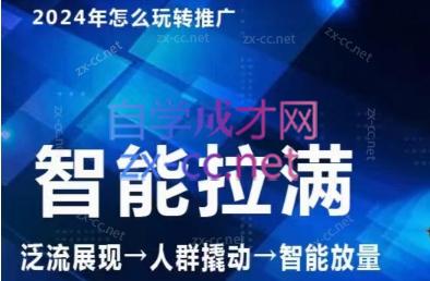 七层老徐·2024引力魔方人群智能拉满+无界推广高阶-179创客网