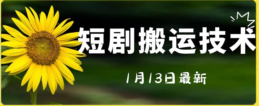最新短剧搬运技术，电脑手机都可以操作，不限制机型-179创客网