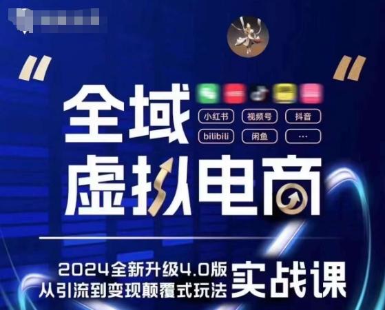 全域虚拟电商4.0 实战为主，理论为辅，5大「黄金赚钱虚拟赛道」，颠覆式的创新玩法交付-179创客网