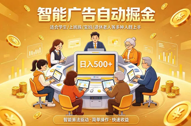 2026年最好做的项目：自动掘金项目，小白轻易上手，单日轻松收入500+【揭秘】-179创客网