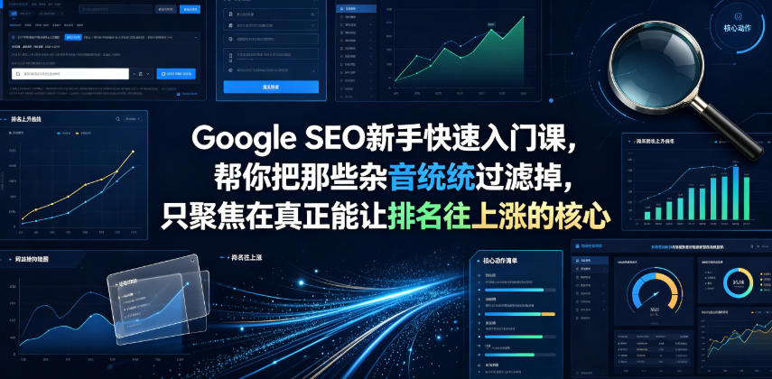 Google SEO新手快速入门课，帮你把那些杂音统统过滤掉，只聚焦在真正能让排名往上涨的核心动作【原创双语字幕】-179创客网