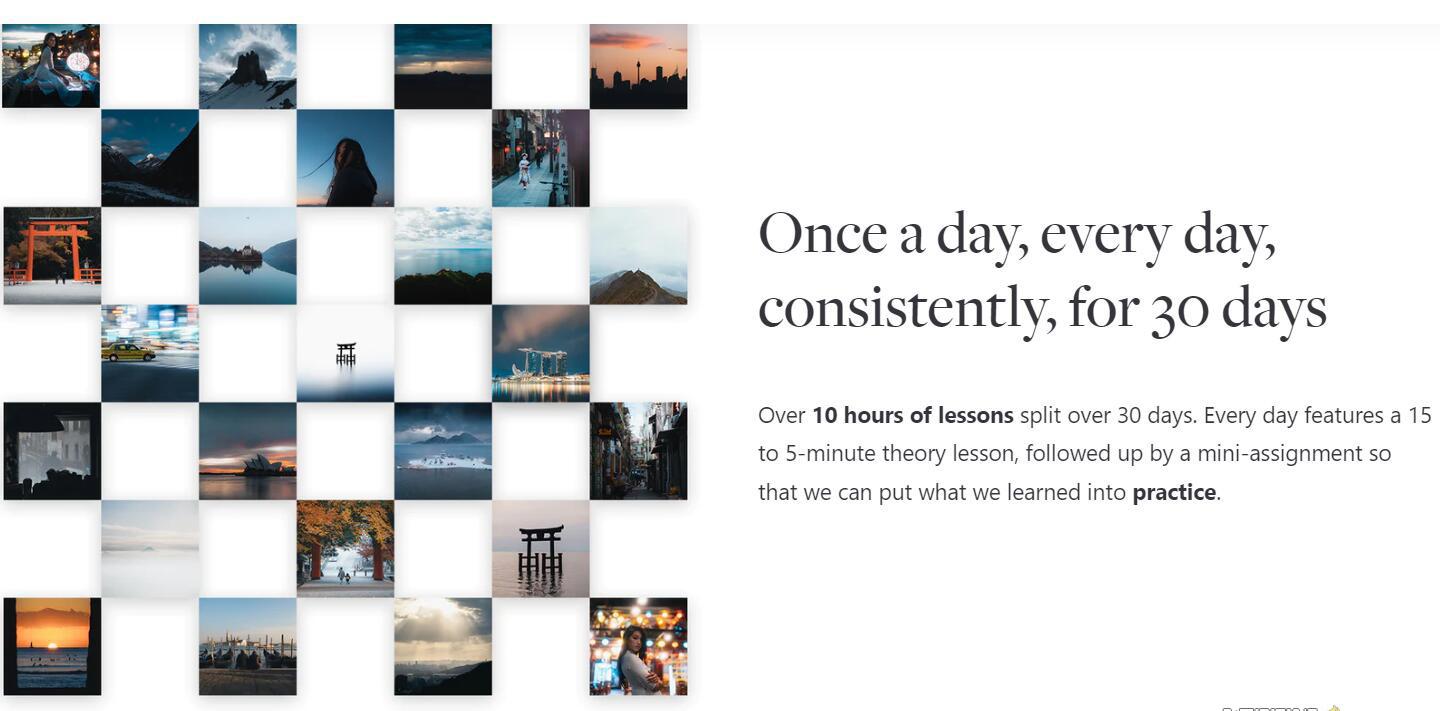 网红摄影师Pat Kay – 30天摄影基础知识加速器教程-30节课-中英字幕-179创客网