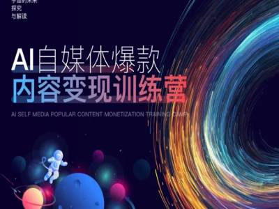 AI自媒体爆款内容变现训练营，20%底层逻辑，60%实操方法，20%案例拆解(即学即用)-179创客网