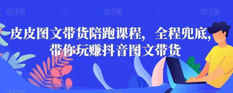 皮皮图文带货陪跑课程，全程兜底，带你玩赚抖音图文带货-179创客网