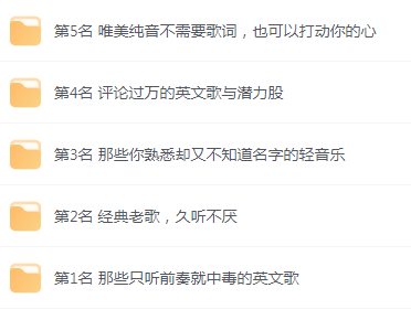 【无损音乐分享】网易云音乐收藏榜单前五名合集 精选好歌-179创客网