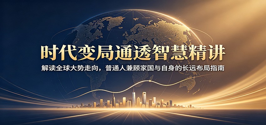 时代变局通透智慧精讲：解读全球大势走向，普通人兼顾家国与自身的长远布局指南-179创客网