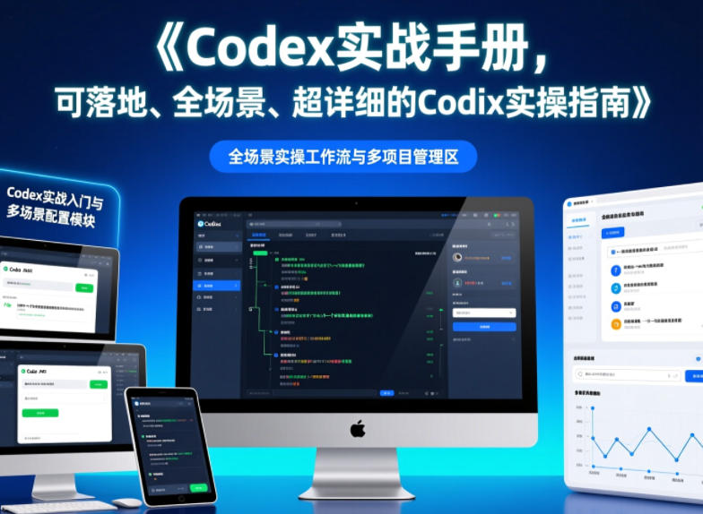 Codex实战手册，可落地、全场景、超详细的Codex实操指南-179创客网