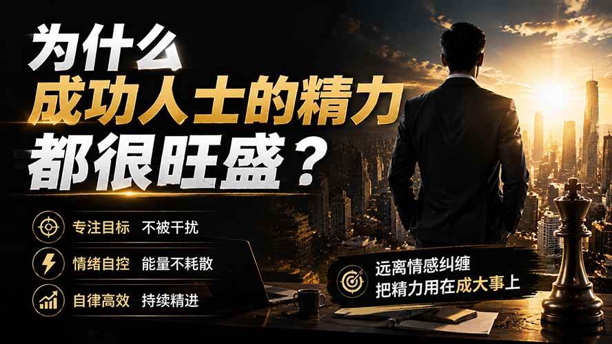 （19754期）付费文章：为什么成功人士的精力都很旺盛？-179创客网
