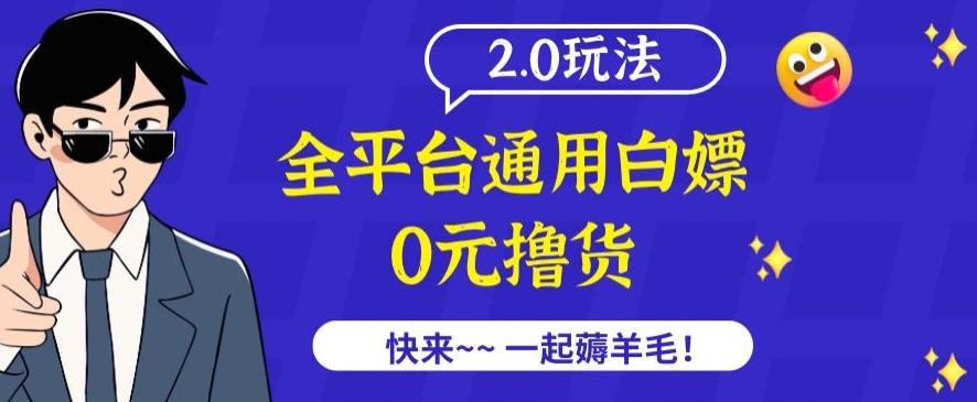 外面收费2980的全平台通用白嫖撸货项目2.0玩法【仅揭秘】-179创客网