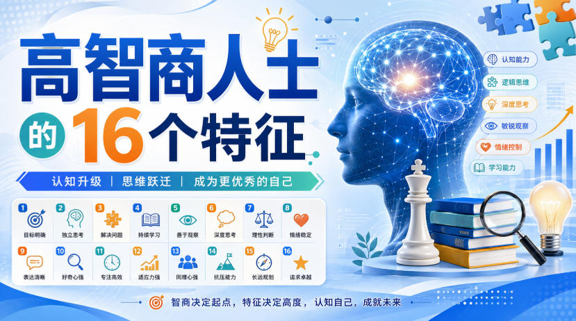 付费文章：高智商人士的16个特征-179创客网
