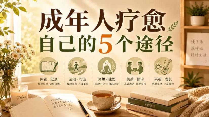 付费文章：成年人疗愈自己的5个途径-179创客网
