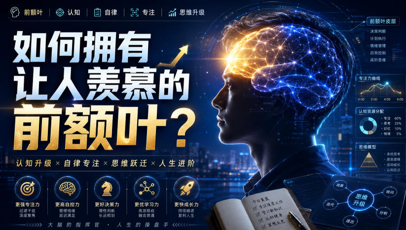 付费文：如何拥有让人羡慕的前额叶？-179创客网