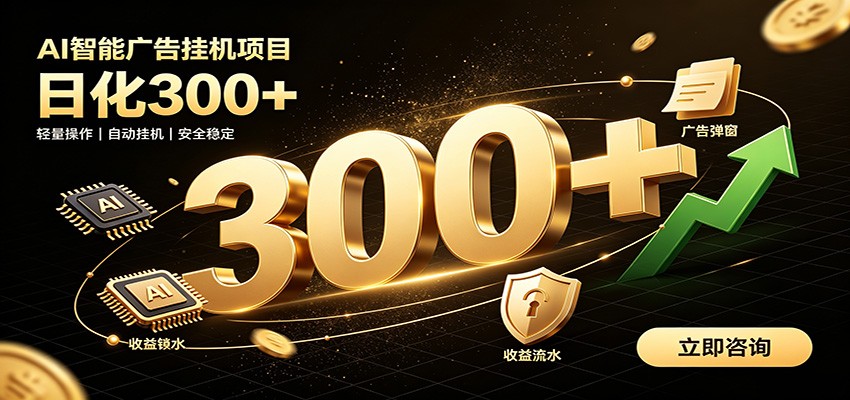 捡钱方法教学，AI广告全新玩法，月入过万无压力，适合各类人群兼职创业-179创客网