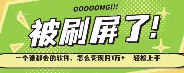 一个谁都会的软件，怎么变现月1万+轻松上手-179创客网