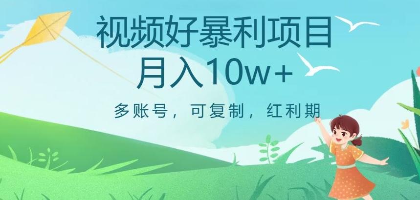 视频号暴利项目，多账号，可复制，红利期，月入10w+【揭秘】-179创客网
