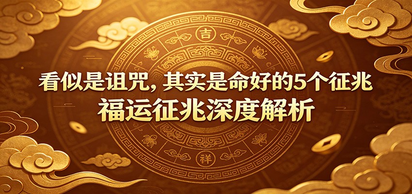 付费文章：《看似是诅咒，其实是命好的5个征兆》福运征兆深度解析-179创客网