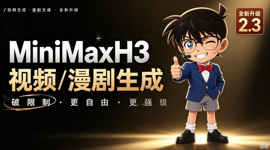 【MiniMaxH3一键懒人整合包】AI视频/漫剧生成工具，支持30_40_50显卡，ComfyUI整合包安装部署！最低8g显存也能跑！-179创客网