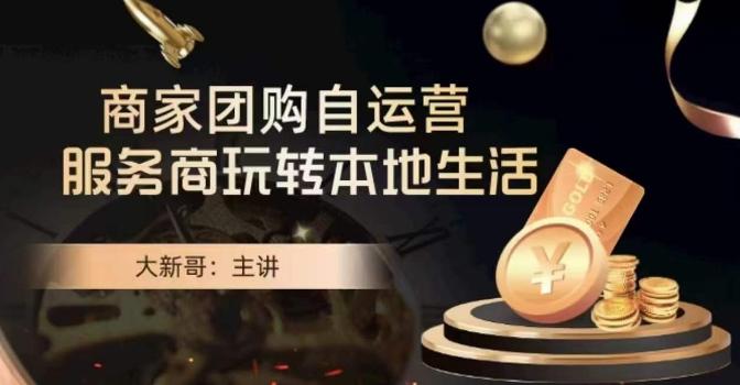 大新哥·商家团购自运营-玩转本地生活-179创客网
