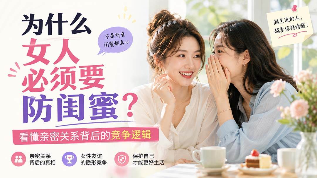 （20114期）付费文章：为什么女人必须要防闺蜜？看懂亲密关系背后的竞争逻辑-179创客网